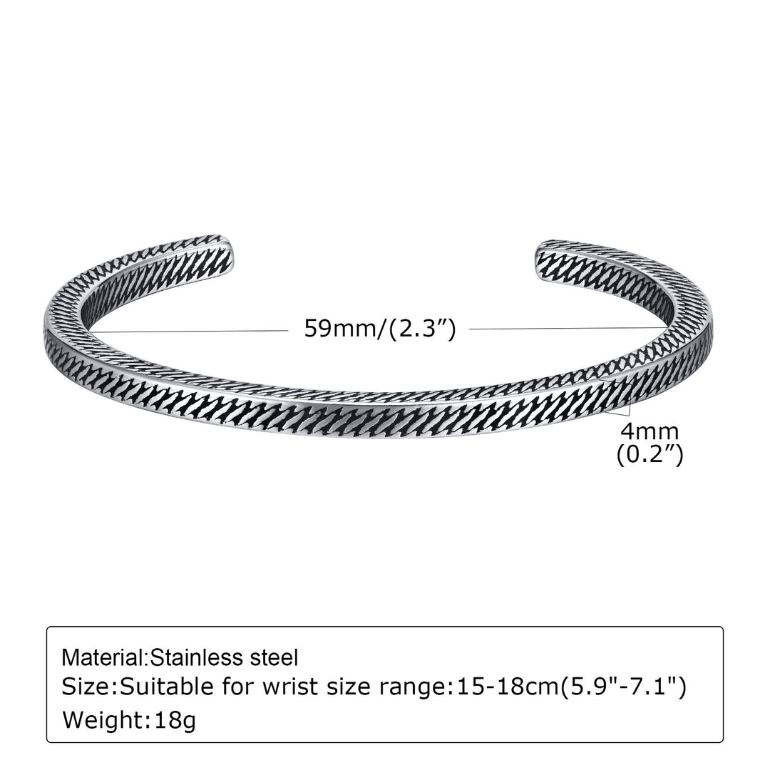 Castiel Titanium Steel Bracelet