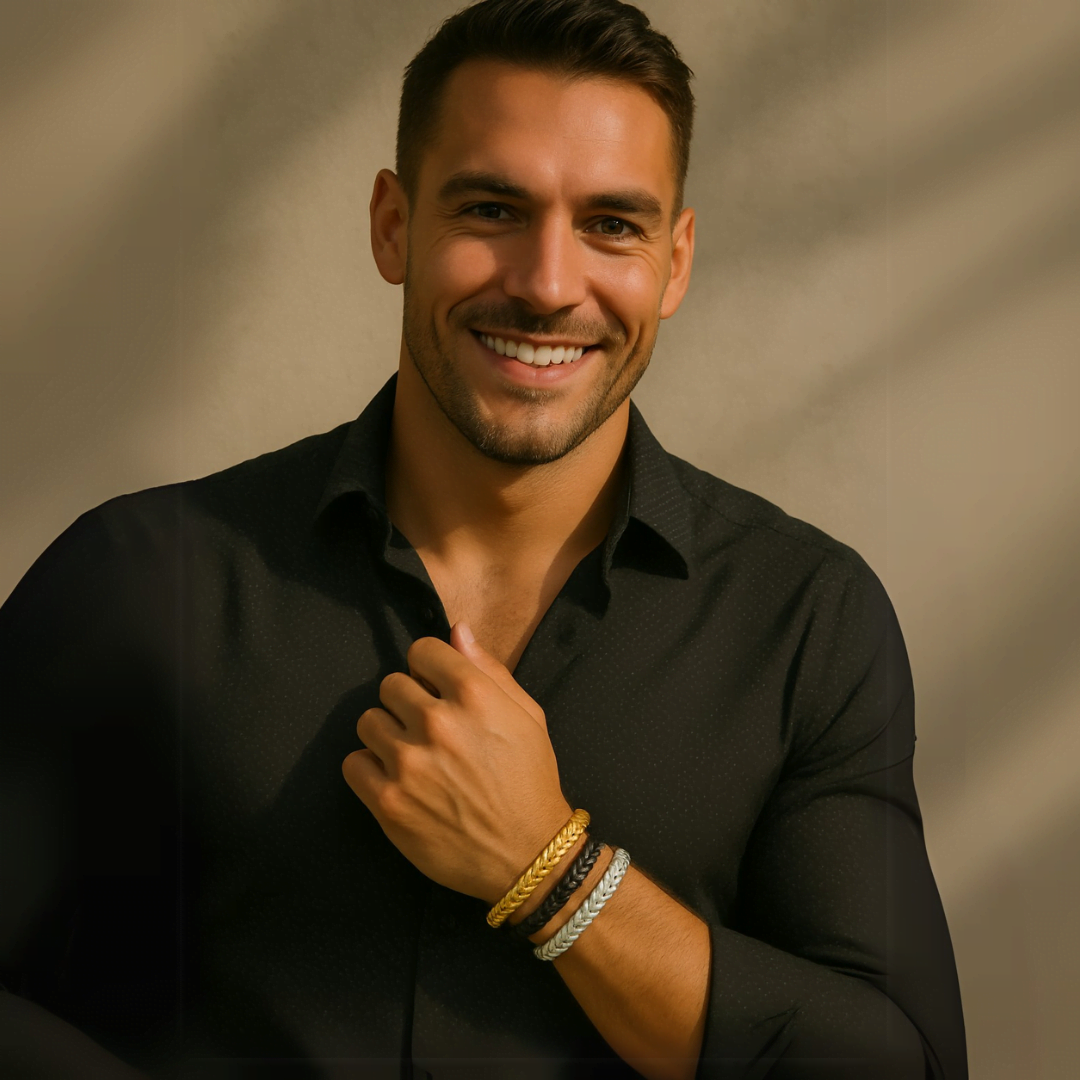 Stainless Steel Wire Woven Bracelet